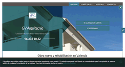 Desktop Screenshot of gvarquitecnia.com